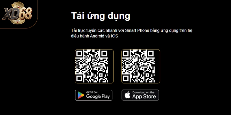 Cách tải app XD68 cho điện thoại Android và iOS Cách tải app XD68 cho điện thoại Android và iOS