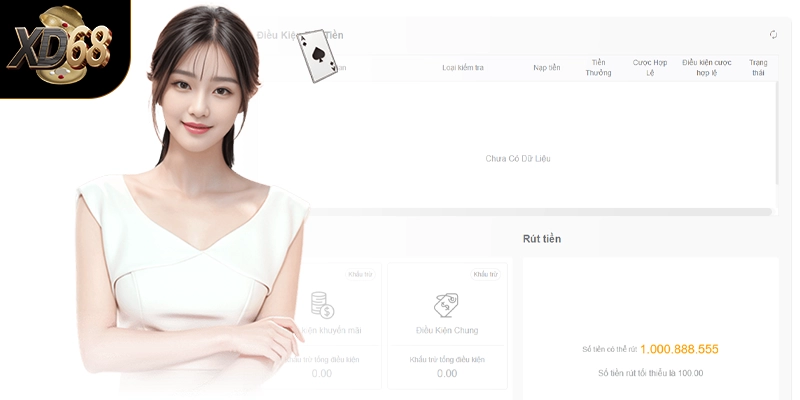 Rút tiền XD68 có an toàn không?